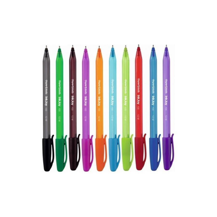 PEN ZAM P-MATE INKJOY MIX COLOR B/C PACK10PCS